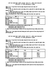 Đề khảo sát chất lượng học kì I môn Địa lý Lớp 8+9 - Năm học 2016-2017 (Có đáp án)